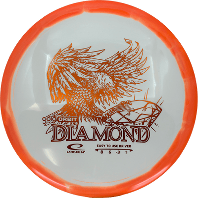 Latitude 64 Diamond Latitude 64 Diamond - Gold Orbit / 157g - Orange (Orange Foil) *1134* - Skyline Disc Golf