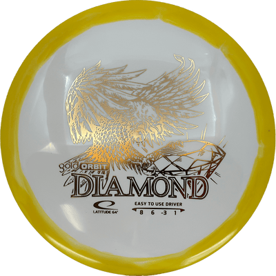 Latitude 64 Diamond Latitude 64 Diamond - Gold Orbit / 156g - Yellow (Yellow Foil) - Skyline Disc Golf