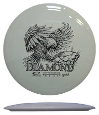 Latitude 64 Diamond - Gold / 151g - White (Black) - Skyline Disc Golf
