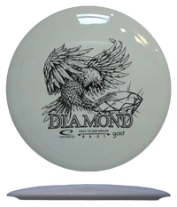 Latitude 64 Diamond - Gold / 152g - White (Black) - Skyline Disc Golf