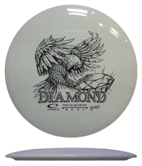 Latitude 64 Diamond - Gold / 153g - White (Black) - Skyline Disc Golf