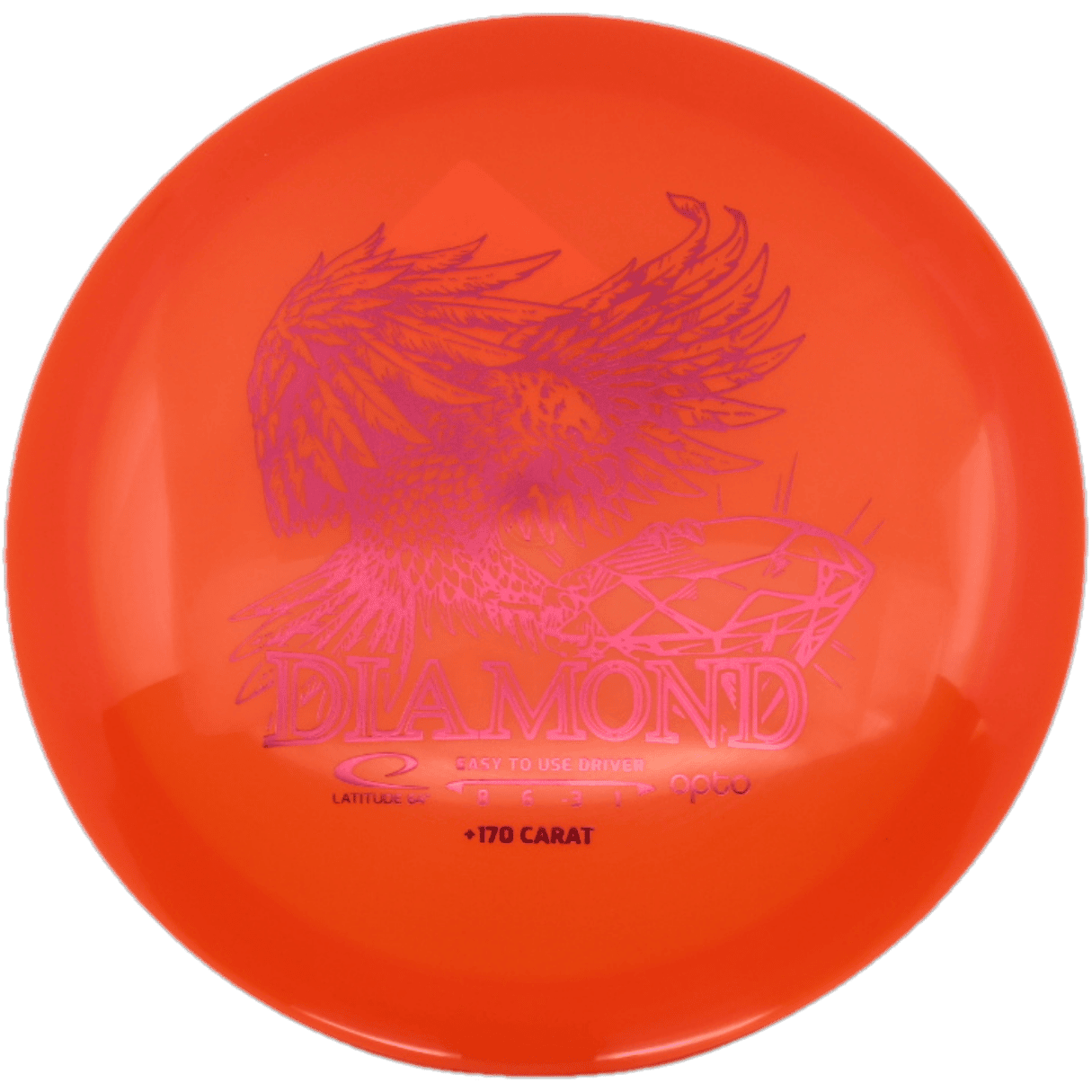 Latitude 64 Diamond Latitude 64 Diamond - Opto / 172g - Orange (Crimson) - Skyline Disc Golf