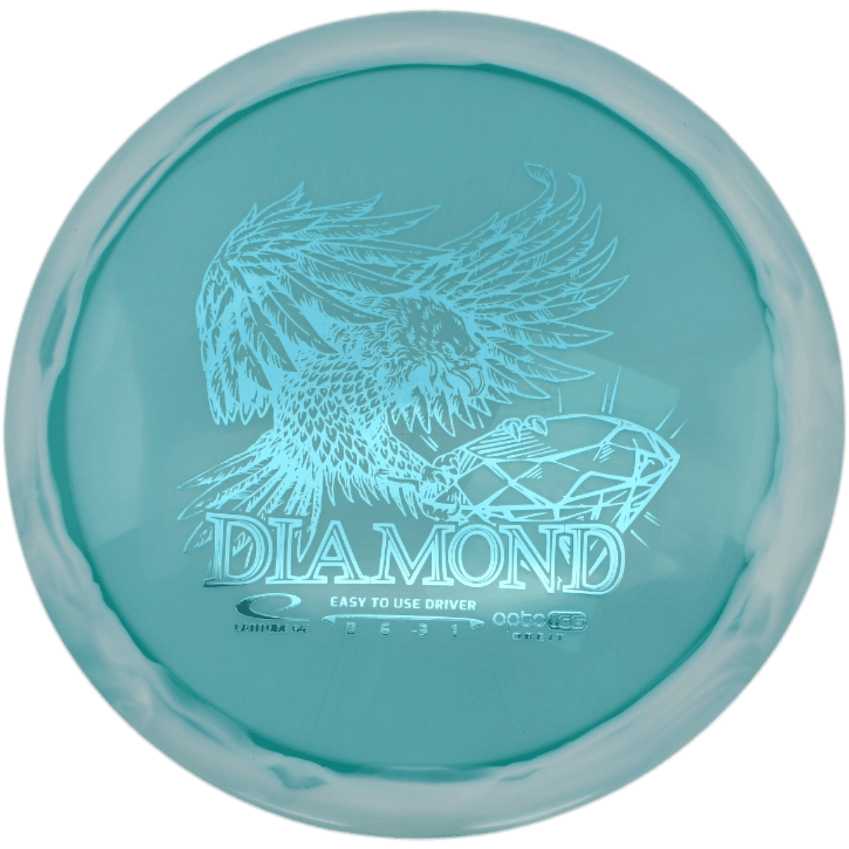 Latitude 64 Diamond Latitude 64 Diamond - Opto-Ice Orbit / 157g - Seafoam (Seafoam Foil) - Skyline Disc Golf