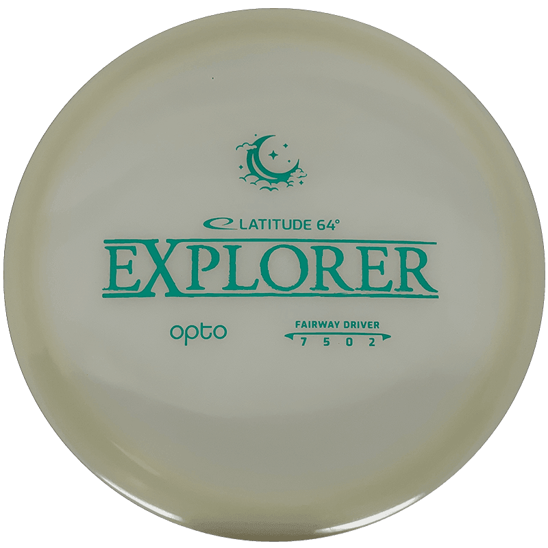 Latitude 64 Explorer Latitude 64 Explorer - Opto Moonshine / 176g - Pearl Glow (Green) *1029* - Skyline Disc Golf