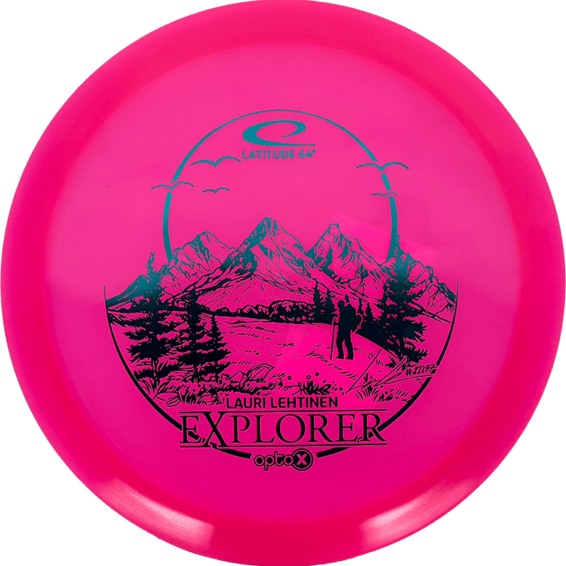 Latitude 64 Explorer - Opto-X - Lauri Lehtinen Tour Series / 173g - Hot Pink (Green Foil)