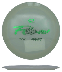 169g - White (Green Foil) Opto Latitude 64 Flow - Skyline Disc Golf