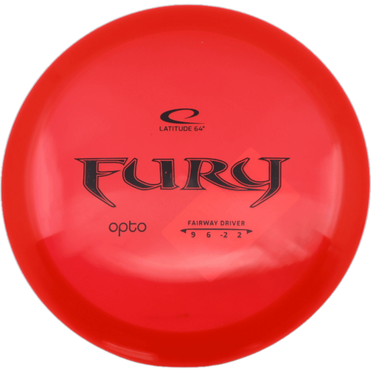 Latitude 64 Fury Latitude 64 Fury - Opto / 174g - Red (Black) - Skyline Disc Golf