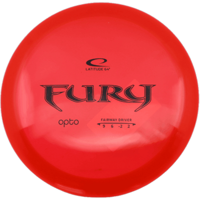 Latitude 64 Fury Latitude 64 Fury - Opto / 174g - Red (Black) - Skyline Disc Golf