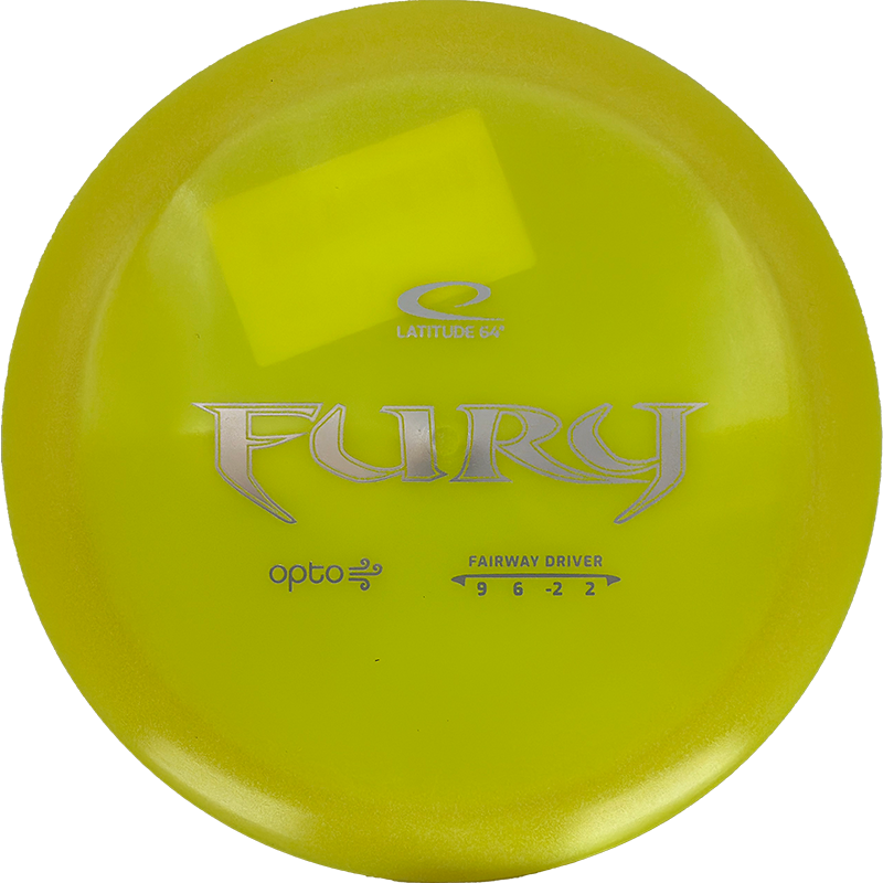 Latitude 64 Fury Latitude 64 Fury - Opto Air / 156g - Yellow (Silver) - Skyline Disc Golf