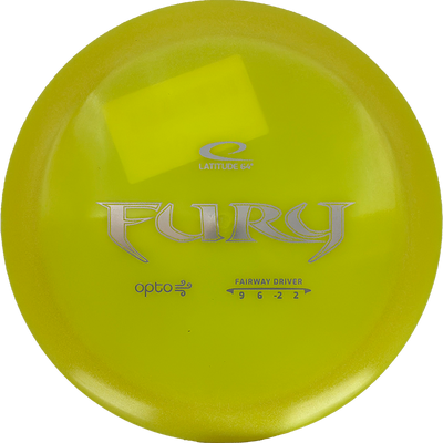 Latitude 64 Fury Latitude 64 Fury - Opto Air / 156g - Yellow (Silver) - Skyline Disc Golf