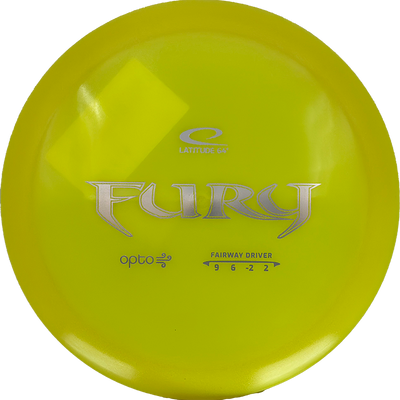 Latitude 64 Fury Latitude 64 Fury - Opto Air / 159g - Yellow (Silver) - Skyline Disc Golf