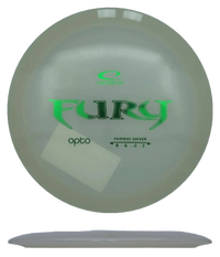 Latitude 64 Fury - Opto / 176g - White (Green Foil) *157* - Skyline Disc Golf
