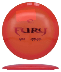 174g - Orange (Red Orange Foil) Opto Latitude 64 Fury - Skyline Disc Golf