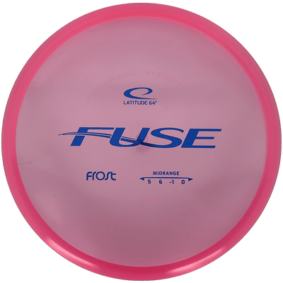 Latitude 64 Fuse Latitude 64 Fuse - Frost / 177g - Pink (Blue) - Skyline Disc Golf