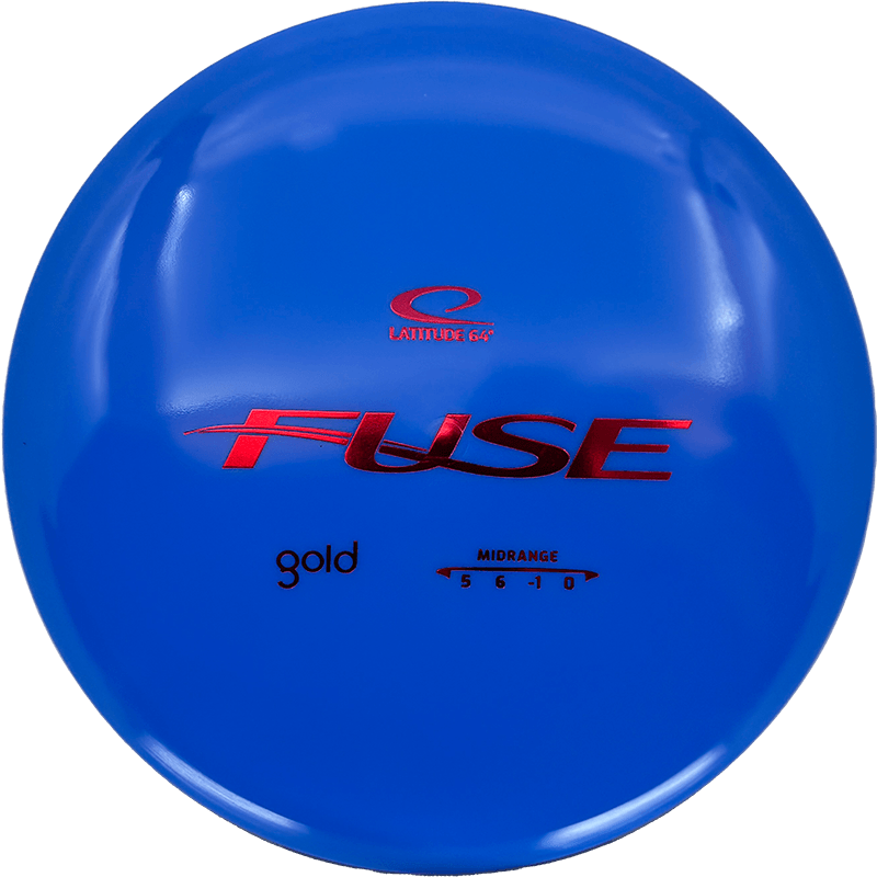 Latitude 64 Fuse Latitude 64 Fuse - Gold / 174g - Blue (Red Foil) - Skyline Disc Golf