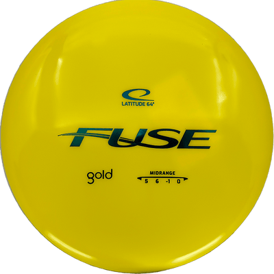 Latitude 64 Fuse Latitude 64 Fuse - Gold / 176g - Yellow (Green Foil) - Skyline Disc Golf