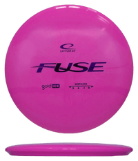 177g - Pink (Magenta Foil) Gold Ice Latitude 64 Fuse - Skyline Disc Golf