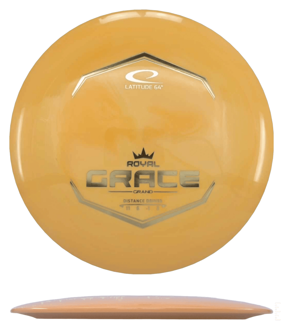 169g - Orange (Silver) Royal Grand Latitude 64 Grace - Skyline Disc Golf