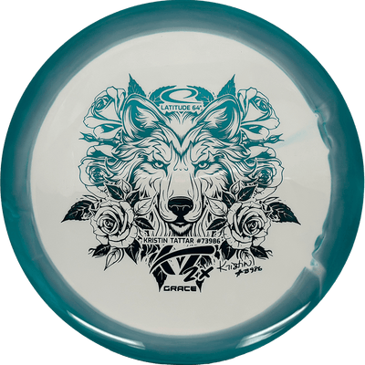 Latitude 64 Grace Latitude 64 Grace - Royal Grand Orbit - Kristin Tattar Tour Series / 173g - Teal (Teal Foil) - Skyline Disc Golf