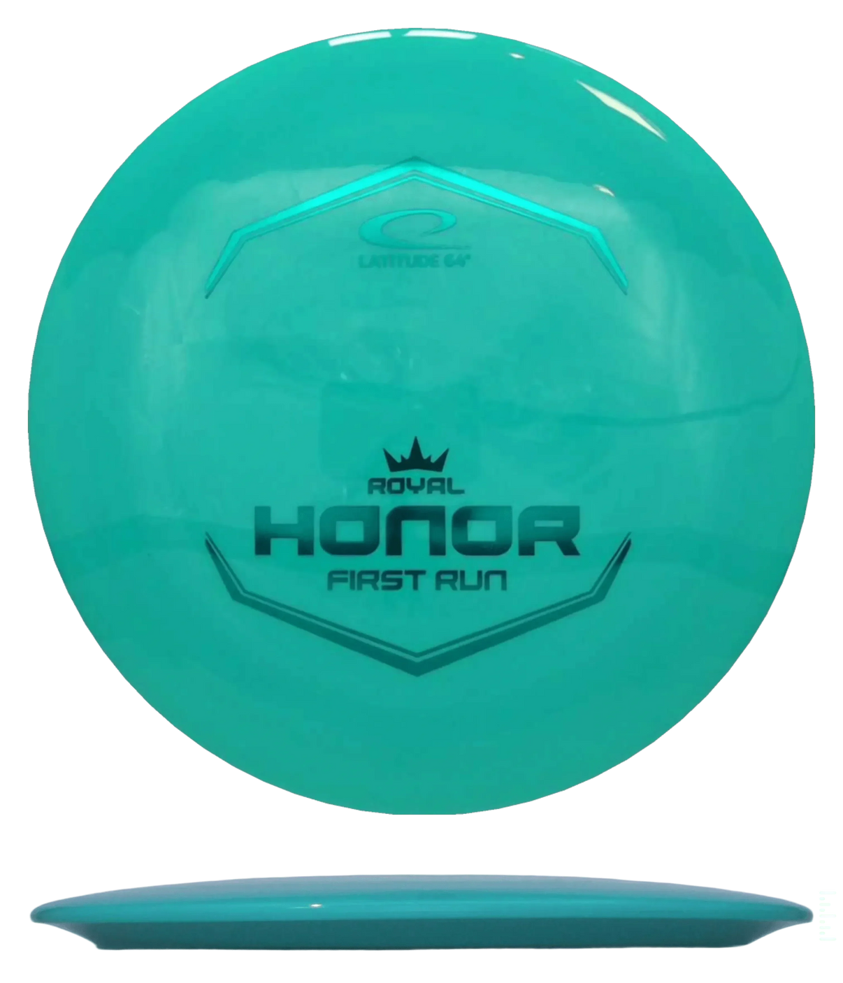 Latitude 64 Honor - Royal Grand / 176g - Teal (Teal Foil) *1014* - Skyline Disc Golf
