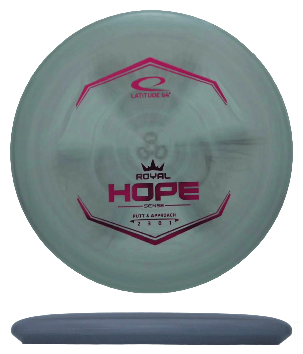 Latitude 64 Hope - Royal Sense / 174g - Gray (Crimson Foil) - Skyline Disc Golf
