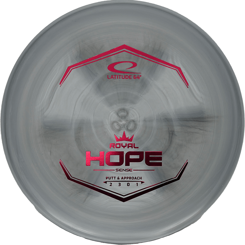 Latitude 64 Hope Latitude 64 Hope - Royal Sense / 174g - Gray (Crimson Foil) - Skyline Disc Golf