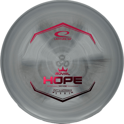 Latitude 64 Hope Latitude 64 Hope - Royal Sense / 174g - Gray (Crimson Foil) - Skyline Disc Golf