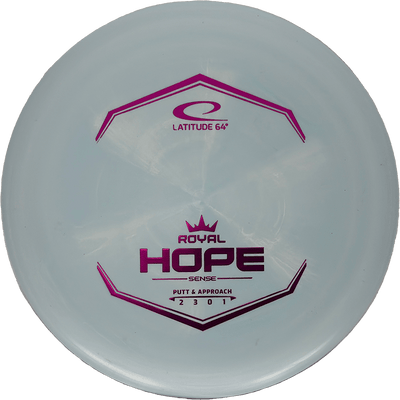 Latitude 64 Hope Latitude 64 Hope - Royal Sense / 174g - Light Blue (Magenta Foil) - Skyline Disc Golf