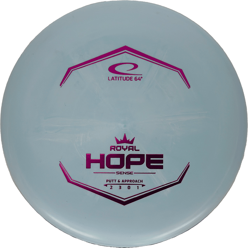 Latitude 64 Hope Latitude 64 Hope - Royal Sense / 176g - Light Blue (Magenta Foil) - Skyline Disc Golf