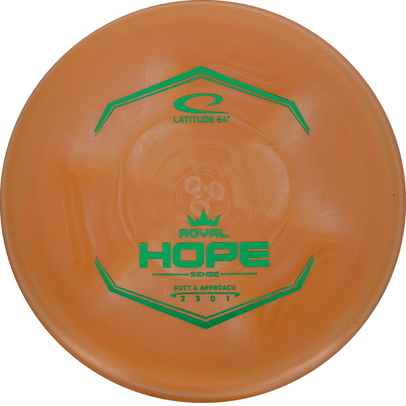 Latitude 64 Hope Latitude 64 Hope - Royal Sense / 176g - Orange (Green Foil) - Skyline Disc Golf