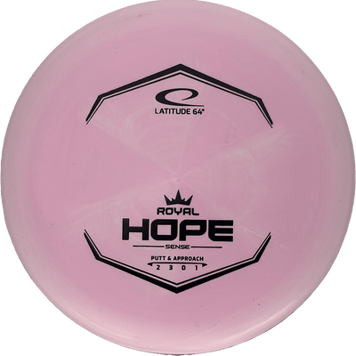 Latitude 64 Hope Latitude 64 Hope - Royal Sense / 176g - Soft Pink (Black) - Skyline Disc Golf