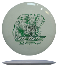 Latitude 64 Jade - Gold / 158g - White (Green Foil) - Skyline Disc Golf
