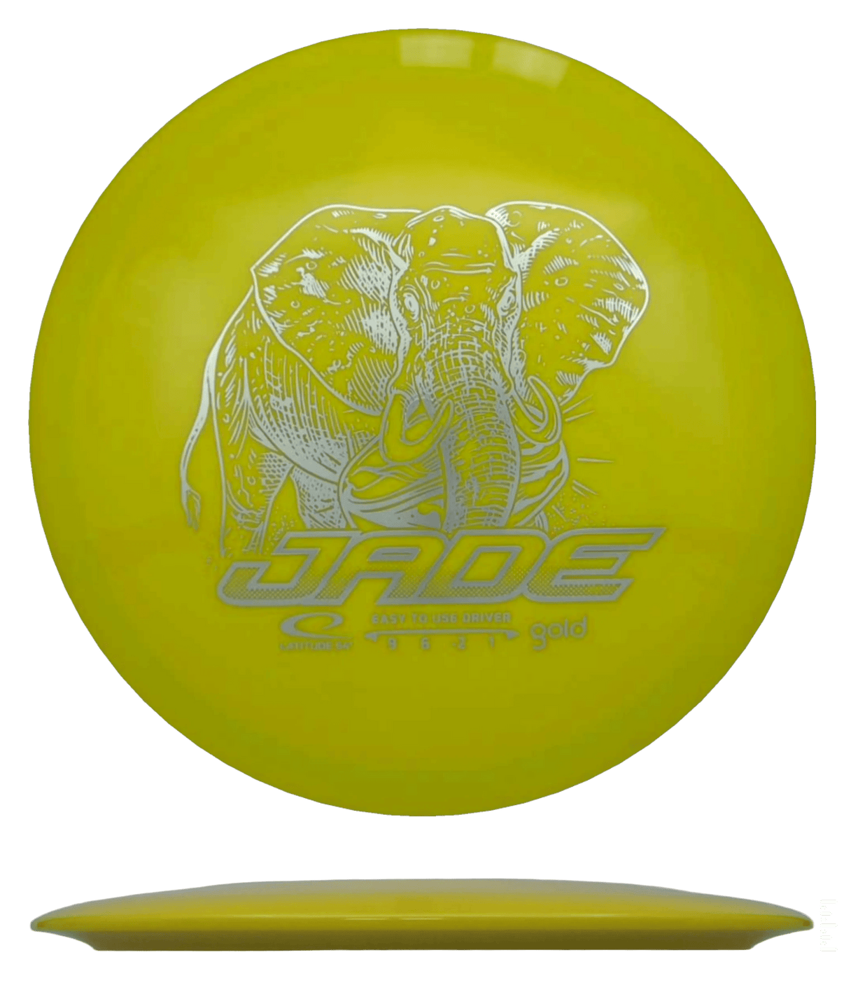 158g - Yellow (Silver) *114* Gold Latitude 64 Jade - Skyline Disc Golf
