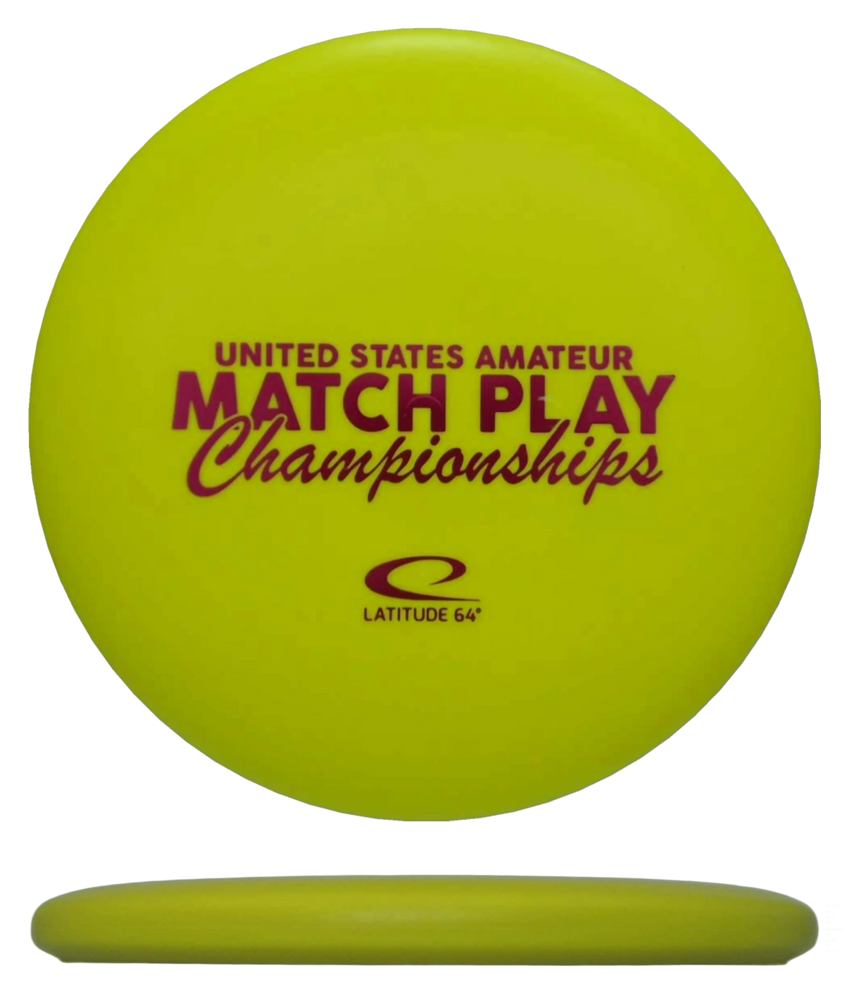 Latitude 64 Keystone - Eco Zero / 175g - Yellow (Red - USAMPC Singles) - Skyline Disc Golf