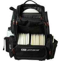 Latitude 64 Luxury E5 Backpack - Black - Skyline Disc Golf