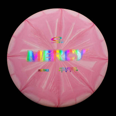 Latitude 64 Mercy Latitude 64 Mercy - Retro / 176g - Red (Rainbow Foil) *1015* - Skyline Disc Golf