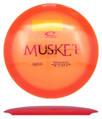 174g - Orange (Red Foil) Opto Latitude 64 Musket - Skyline Disc Golf