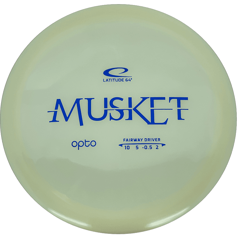 Latitude 64 Musket Latitude 64 Musket - Opto / 169g - Off-White (Blue) - Skyline Disc Golf