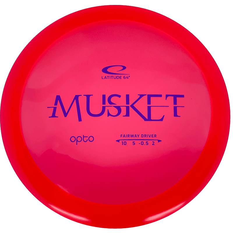 Latitude 64 Musket Latitude 64 Musket - Opto / 172g - Red (Blue) - Skyline Disc Golf