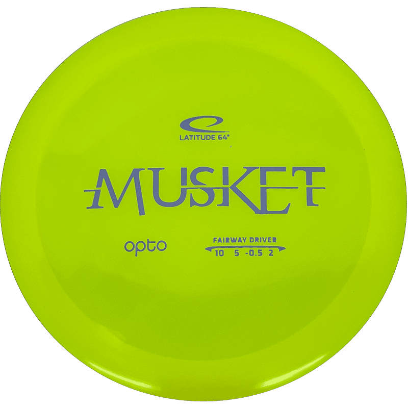 Latitude 64 Musket Latitude 64 Musket - Opto / 173g - Yellow (Lavender) - Skyline Disc Golf