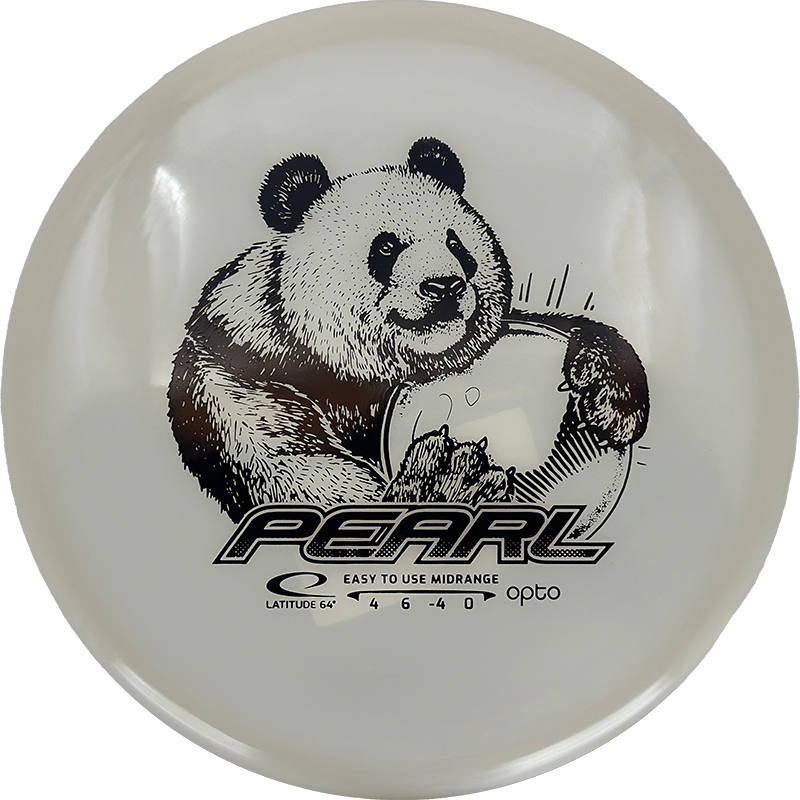 Latitude 64 Pearl Latitude 64 Pearl - Opto / 158g - Pearl White (Black) - Skyline Disc Golf