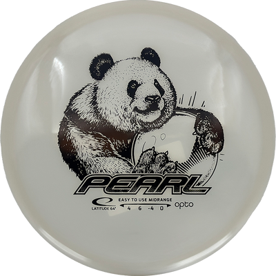 Latitude 64 Pearl Latitude 64 Pearl - Opto / 158g - Pearl White (Black) - Skyline Disc Golf