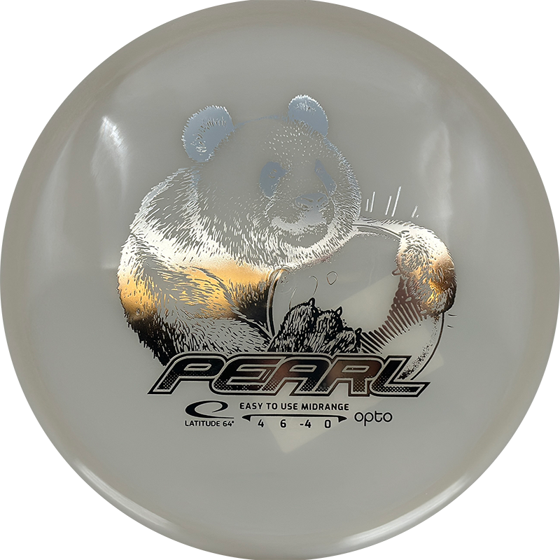 Latitude 64 Pearl Latitude 64 Pearl - Opto / 159g - Pearl White (Silver) - Skyline Disc Golf