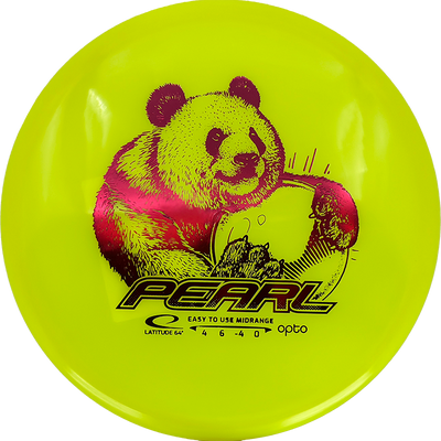 Latitude 64 Pearl Latitude 64 Pearl - Opto / 158g - Yellow (Red Foil) - Skyline Disc Golf