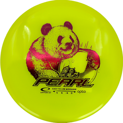 Latitude 64 Pearl Latitude 64 Pearl - Opto / 157g - Yellow (Red Foil) - Skyline Disc Golf