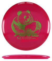 153g - Red (Yellow Green Foil) Opto Latitude 64 Pearl - Skyline Disc Golf