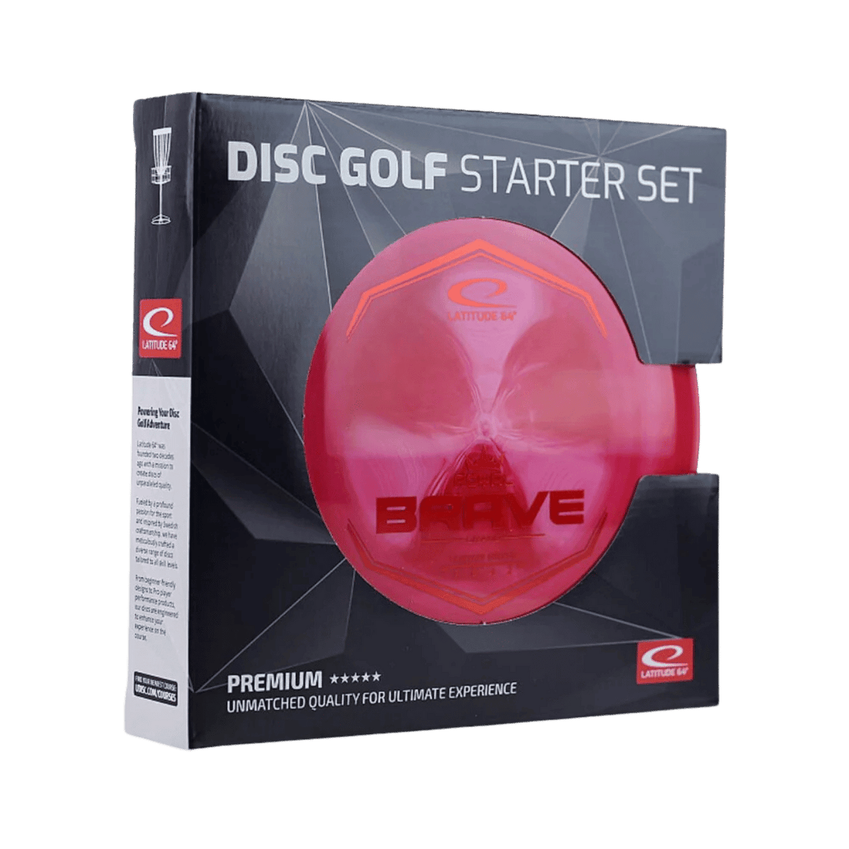 Latitude 64 Premium Disc Golf Starter Set - Premium Disc Golf Set - Skyline Disc Golf