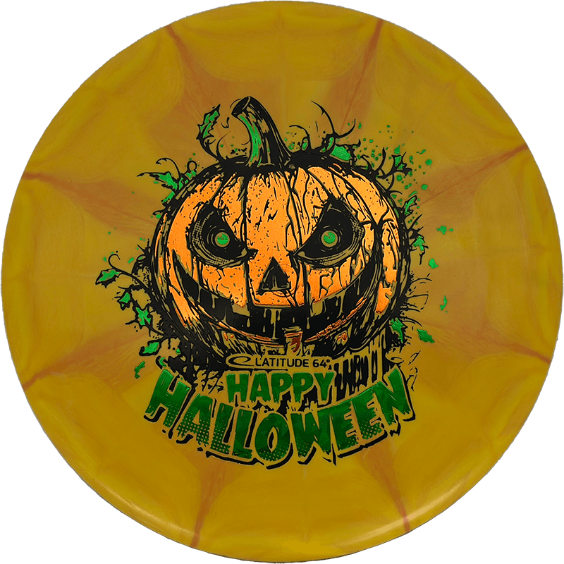 Latitude 64 Pure Latitude 64 Pure - Zero Medium Burst - Halloween Edition / 173g - Yellow Orange Burst (Pumpkin Triple Stamp) *1078* - Skyline Disc Golf