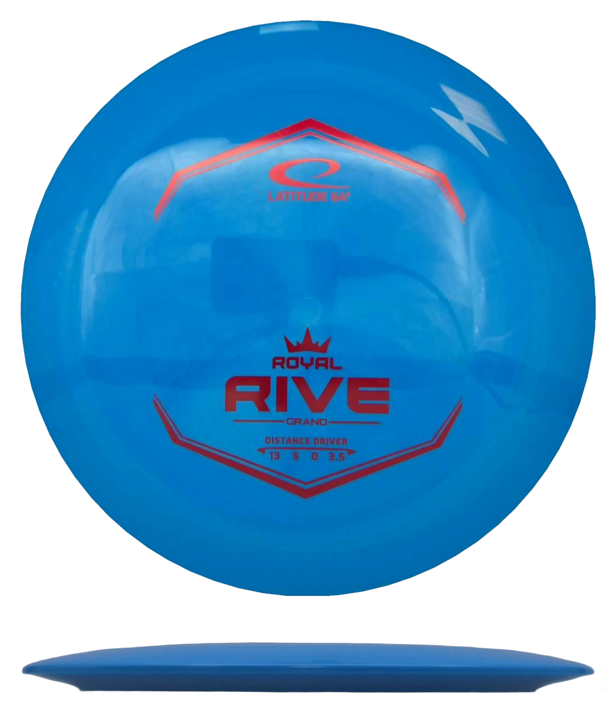 Latitude 64 Rive - Royal Grand / 175g - Blue (Red Foil) - Skyline Disc Golf