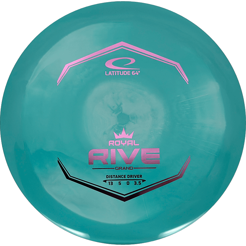 Latitude 64 Rive Latitude 64 Rive - Royal Grand / 175g - Light Teal (Pink Foil) *1021* - Skyline Disc Golf